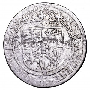 Jan II Kazimierz, ort 1658 AT, Poznań - piękny