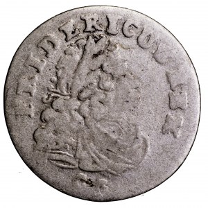 Prusy, Fryderyk I, 3 grosze 1704 CG - rzadki nominał