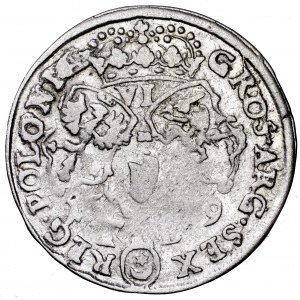 Jan III Sobieski, szóstak 1677, Bydgoszcz - duże litery TLB