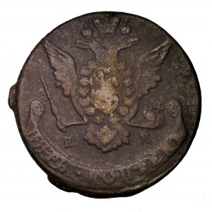 Rosja, Katarzyna II, 5 kopiejek 1769 EM