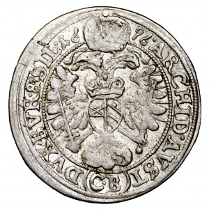 Śląsk, Leopold I, 3 krajcary 1696 CB, Brzeg