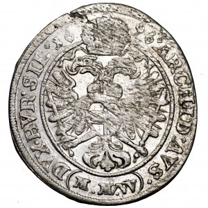 Śląsk, Leopold I, 3 krajcary 1696 MMW, Wrocław