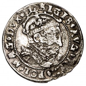 Zygmunt II August, grosz na stopę litewską 1546, Wilno - rzadszy, L/LITVA