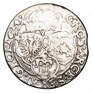 Zygmunt III Waza, szóstak 1624, Kraków - 16Z4