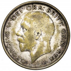 Wielka Brytania, Jerzy V, 1/2 korony 1927