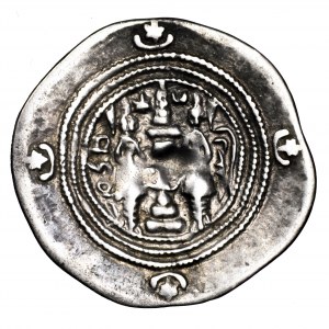 Persja, Sasanidzi, Khusro II Parwiz, dirhem 590-628