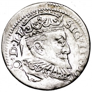 Zygmunt III Waza, trojak 1595, Ryga