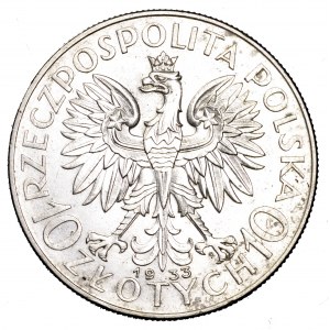 II Rzeczpospolita, 10 złotych 1933, Polonia