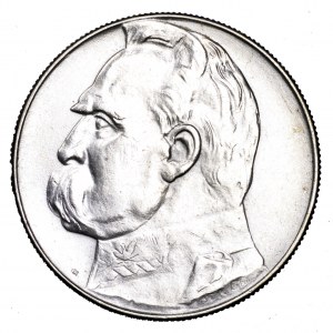 II Rzeczpospolita, 10 złotych 1939, Piłsudski - rzadsze