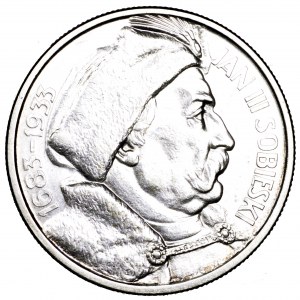 II Rzeczpospolita, 10 złotych 1933, Sobieski