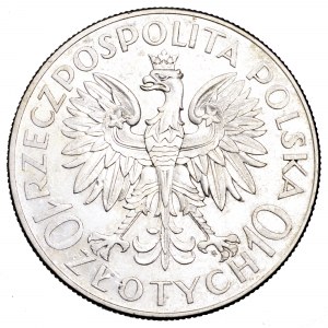 II Rzeczpospolita, 10 złotych 1933, Romuald Traugutt