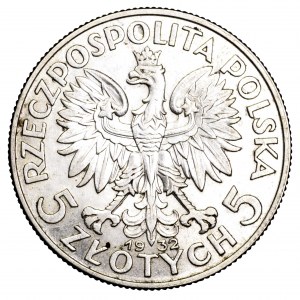 II Rzeczpospolita, 5 złotych 1932, Polonia, Londyn