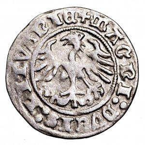 Zygmunt I Stary, półgrosz 1512, Wilno - kropka na Pogoni