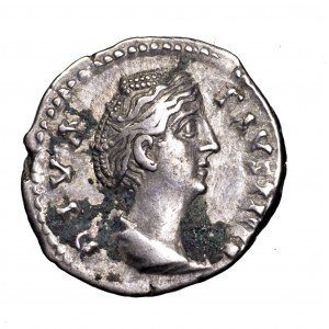 Cesarstwo Rzymskie, Faustyna Starsza, denar 138-141
