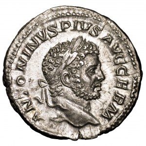 Cesarstwo Rzymskie, Karakalla, denar 213-217