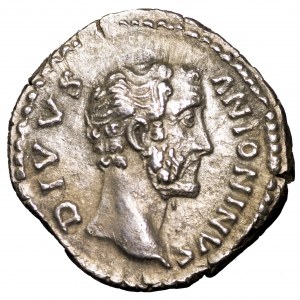 Cesarstwo Rzymskie, Antoninus Pius, denar pośmiertny 138-161