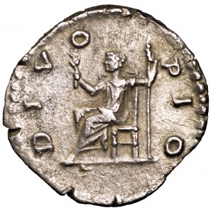 Cesarstwo Rzymskie, Antoninus Pius, denar pośmiertny 138-161