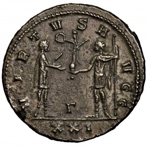 Cesarstwo Rzymskie, Carinus, antoninian bilonowy 282-283