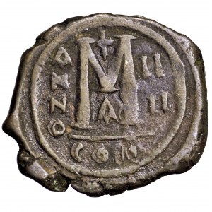 Bizancjum, Justyn II, follis 565-578
