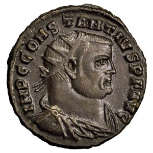 Cesarstwo Rzymskie, Konstancjusz I Chlorus, follis 293-305, Aleksandria