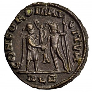 Cesarstwo Rzymskie, Konstancjusz I Chlorus, follis 293-305, Aleksandria