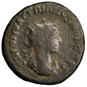 Cesarstwo Rzymskie, Saloninus, antoninian bilonowy 259-260 - rzadki