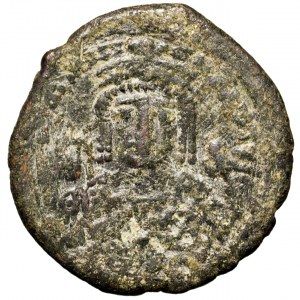 Bizancjum, Tyberiusz II, follis 582-602, Antiochia