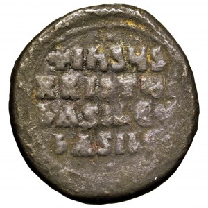 Bizancjum, Bazyli II, follis 976-1025