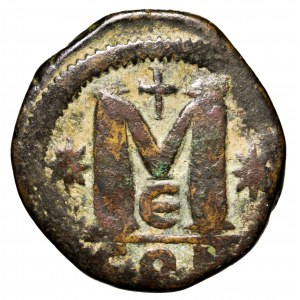 Bizancjum, Anastazjusz, follis 512-517, Konstantynopol