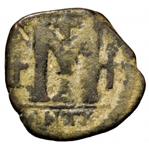 Bizancjum, Anastazjusz, follis 517-518, Antiochia