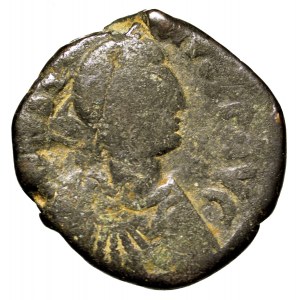 Bizancjum, Justyn, follis 518-527, Konstantynopol