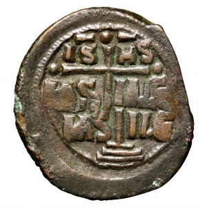 Bizancjum, Justynian I, follis 518-527