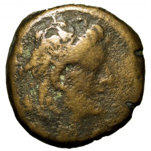 Syria, Seleucja, Aleksander II Zebinas, brąz 128-123 p.n.e.