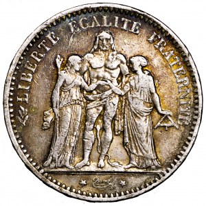 Francja, 5 franków 1871 A