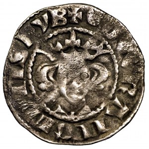 Anglia, Edward III, denar 1327-1335, Londyn