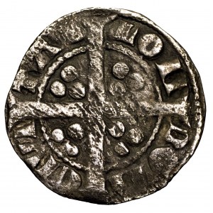 Anglia, Edward III, denar 1327-1335, Londyn