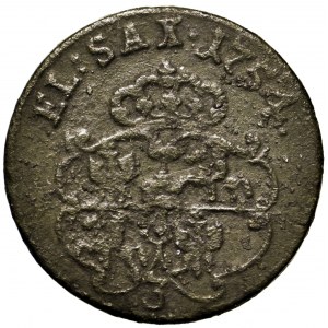 August III Sas, grosz 1755 ,,3