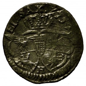 August III Sas, szeląg 1754 H