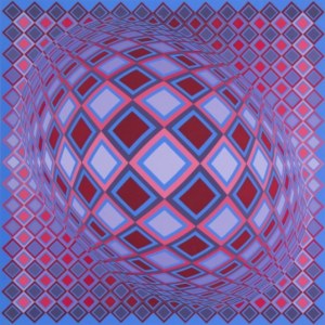 Victor Vasarely, serigrafia