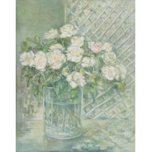 Barbara Bielecka-Woźniczko, White Roses, 2014