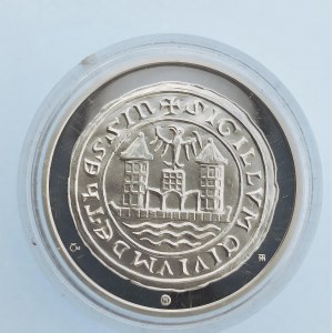 Česká republika / AR medaile CIESZYN TESCHEN TĚŠÍN A.D. 810, punc, kapsle, Ag 999,