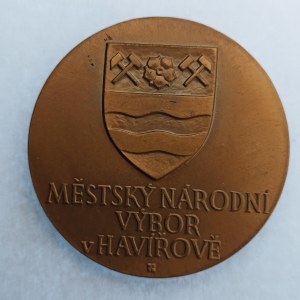 ČSSR / AE medaile Pamětní medaile novému občanu bez letopočtu, etue, BR,