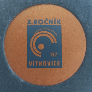 ČSSR / Medaile 1987 X. ROČNÍK VÍTKOVICE, Ø 60 mm, orig. etue,
