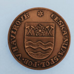 ČNS / AE medaile Lazy Nová Jáma, ČNS v Havířově, 30 mm, Cu,