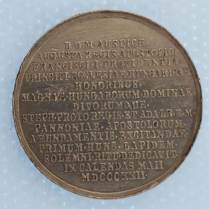 Církevní / AR medaile 1822 Alexandr Rudnay, Ostřihom - arcibiskupství...