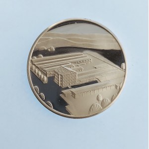 Německo / AR medaile 25 let 1965 - 1990 Zollner, 9.93 g, kapsle, Ag 999,