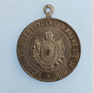 Německo / Císařství / AE medaile - Na pamárku svěcení praporu 1904 , Vojenský veteránský spolek arciv...
