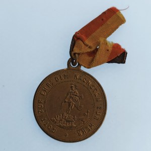 Hasiči / AE medaile Filippsdorf (Filipov) 1890, k 15. výr. založení hasičského spolku, ZK, 27 mm, sbír....