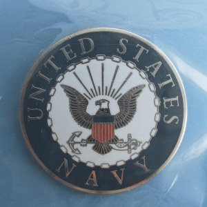 USA / Odznak USA NAVY, šroub., orig. balení,