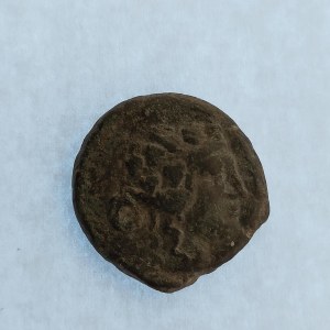 Řecko - Thrakie, Maroneia 2. stol př. n.l., hlava Apolla / stojící muž, 7.48 g,